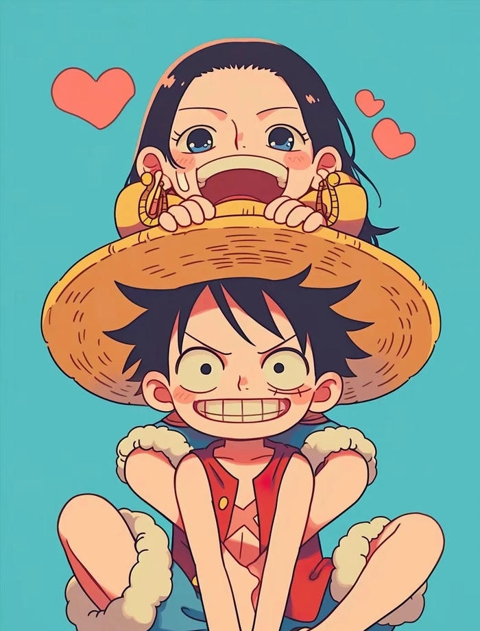 luffy chibi