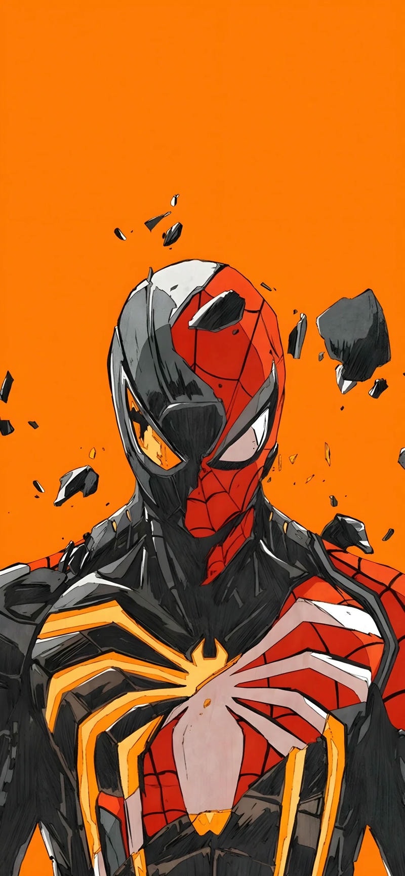 spider verse spider man hình nền người nhện