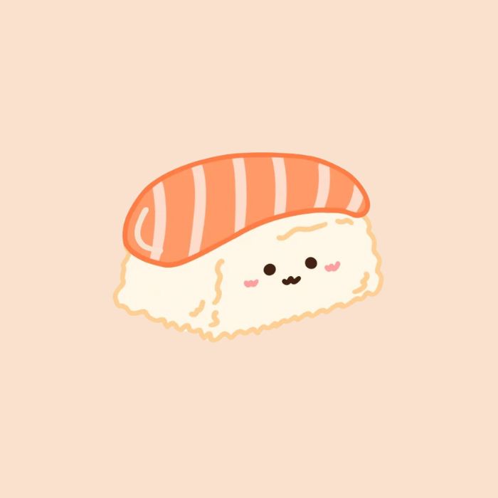 sushi chibi cute