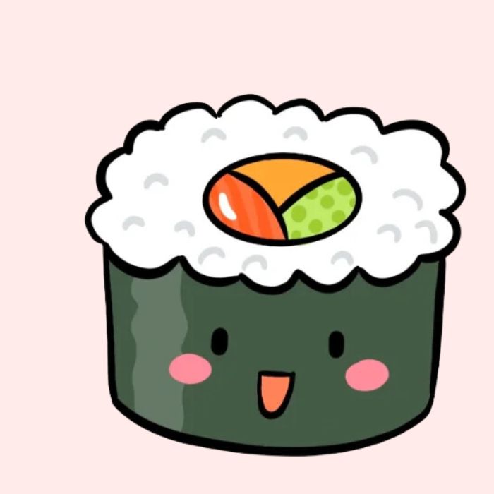 sushi chibi đẹp