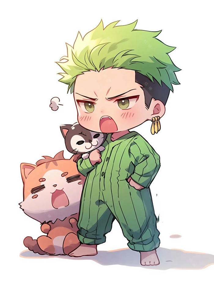 vẽ zoro chibi