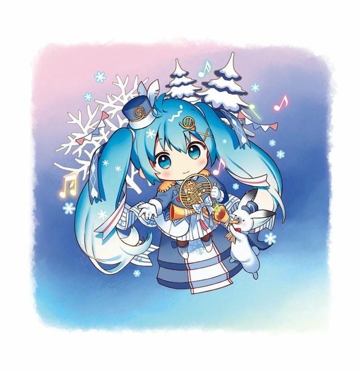 ảnh anime nữ miku