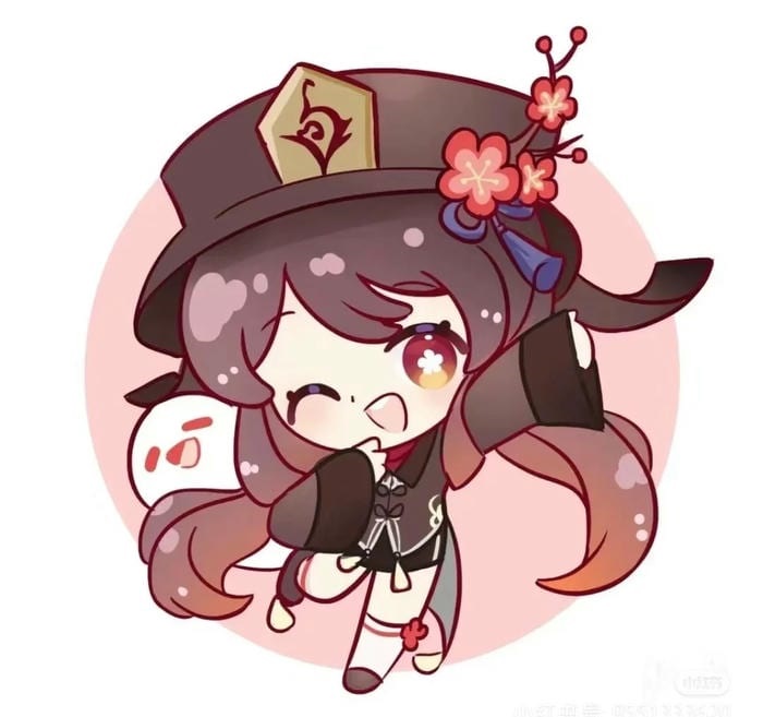 hình ảnh chibi Hutao cute