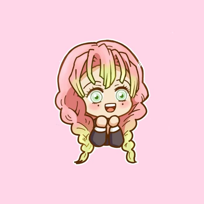 hình ảnh mitsuri chibi cho avatar