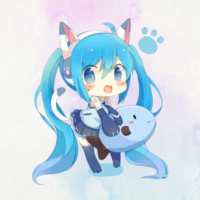 hình anime miku xinh