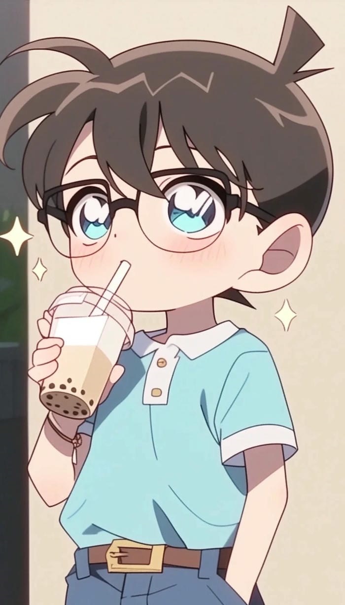 hình chibi conan cute