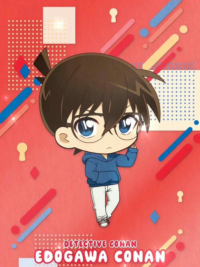 hình chibi conan đáng yêu