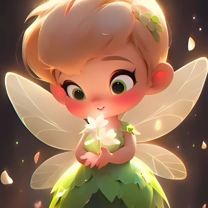 hình công chúa chibi tinker bell