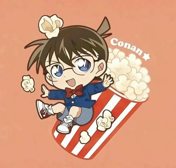 hình đẹp vẽ conan chibi