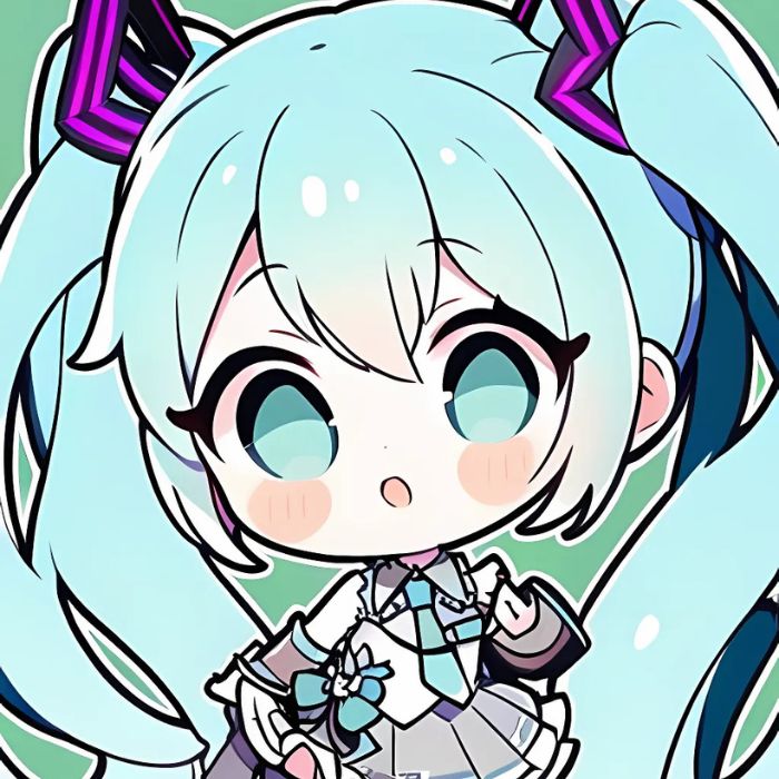 hình hatsune miku chibi dễ thương