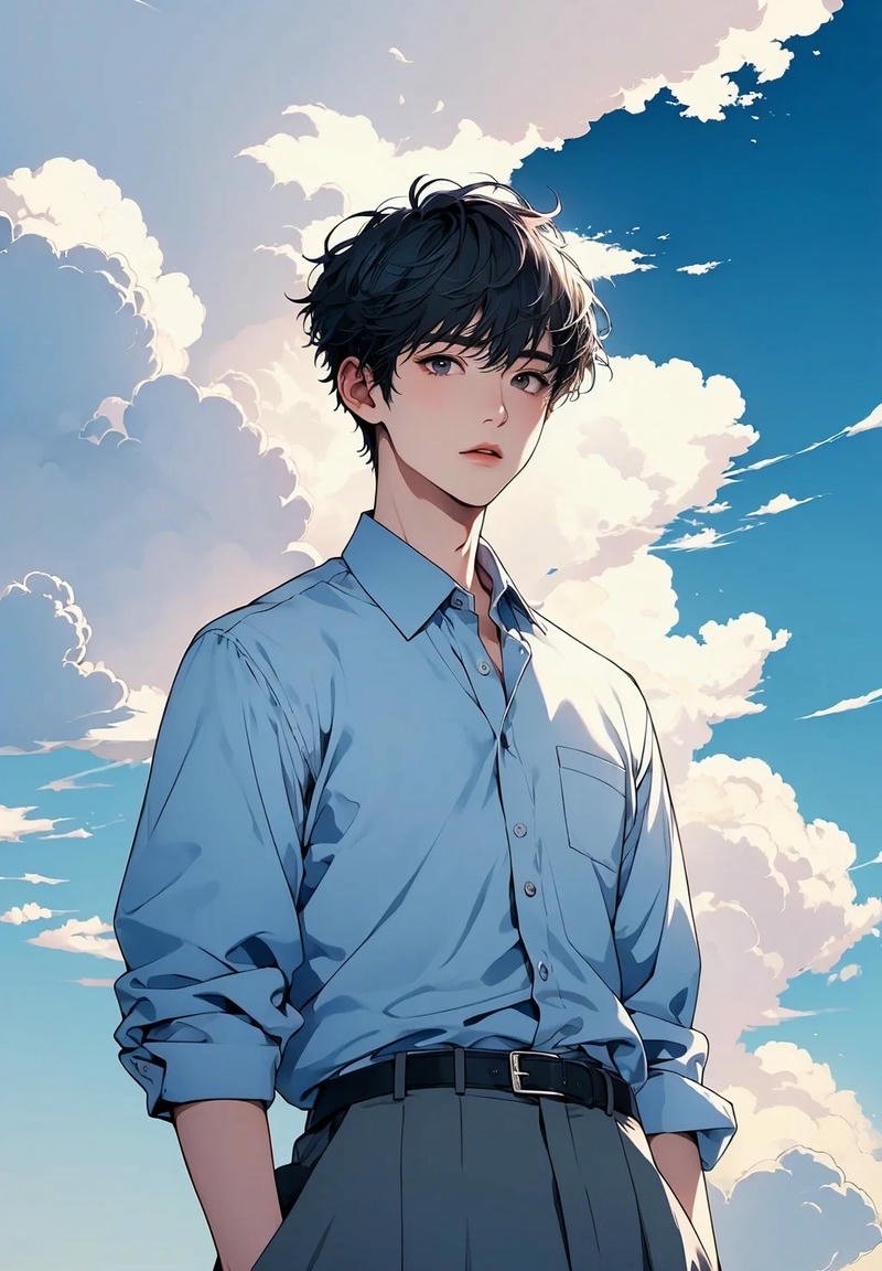 ảnh trai anime thanh lịch