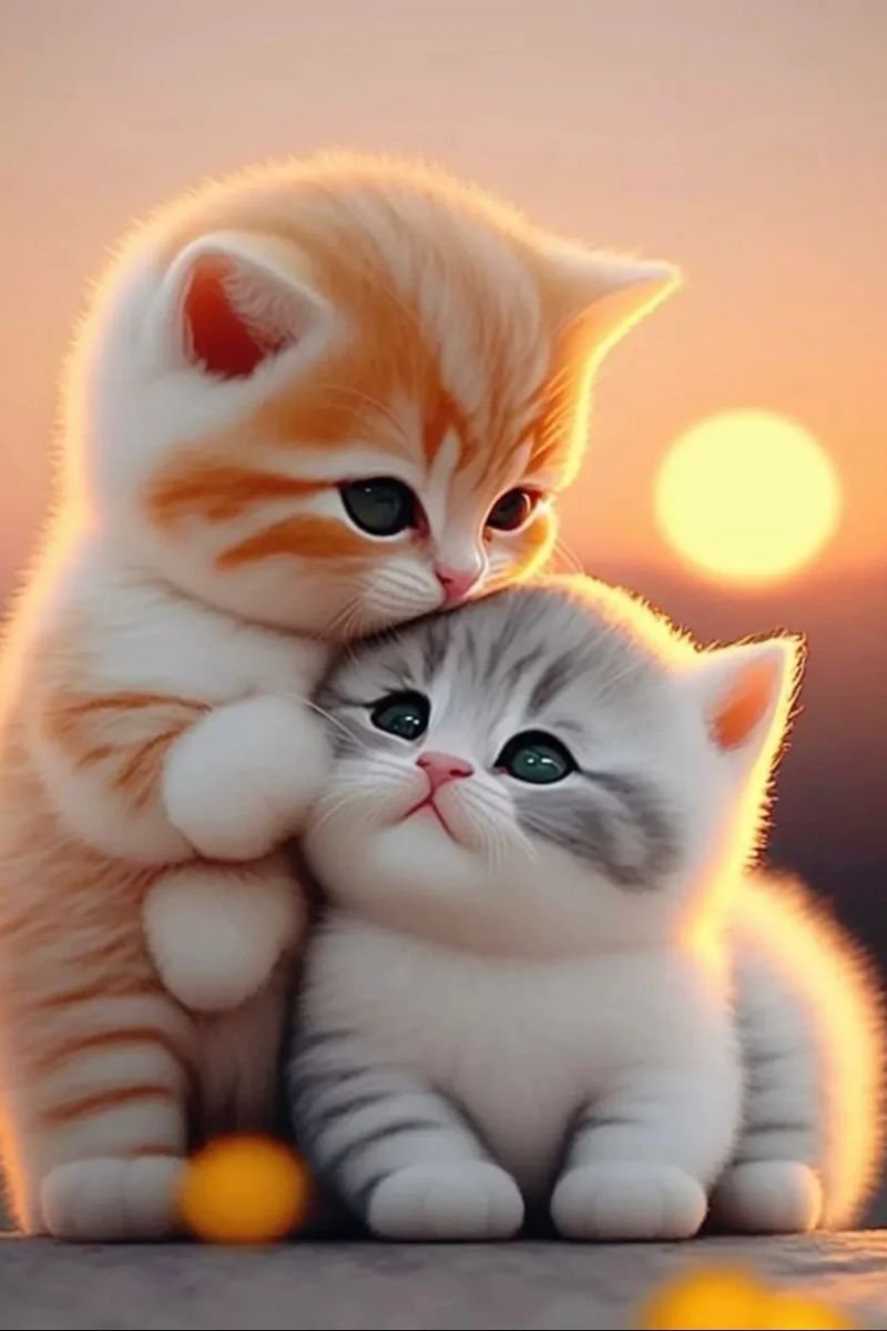 hình ảnh avata con mèo cute dễ thương