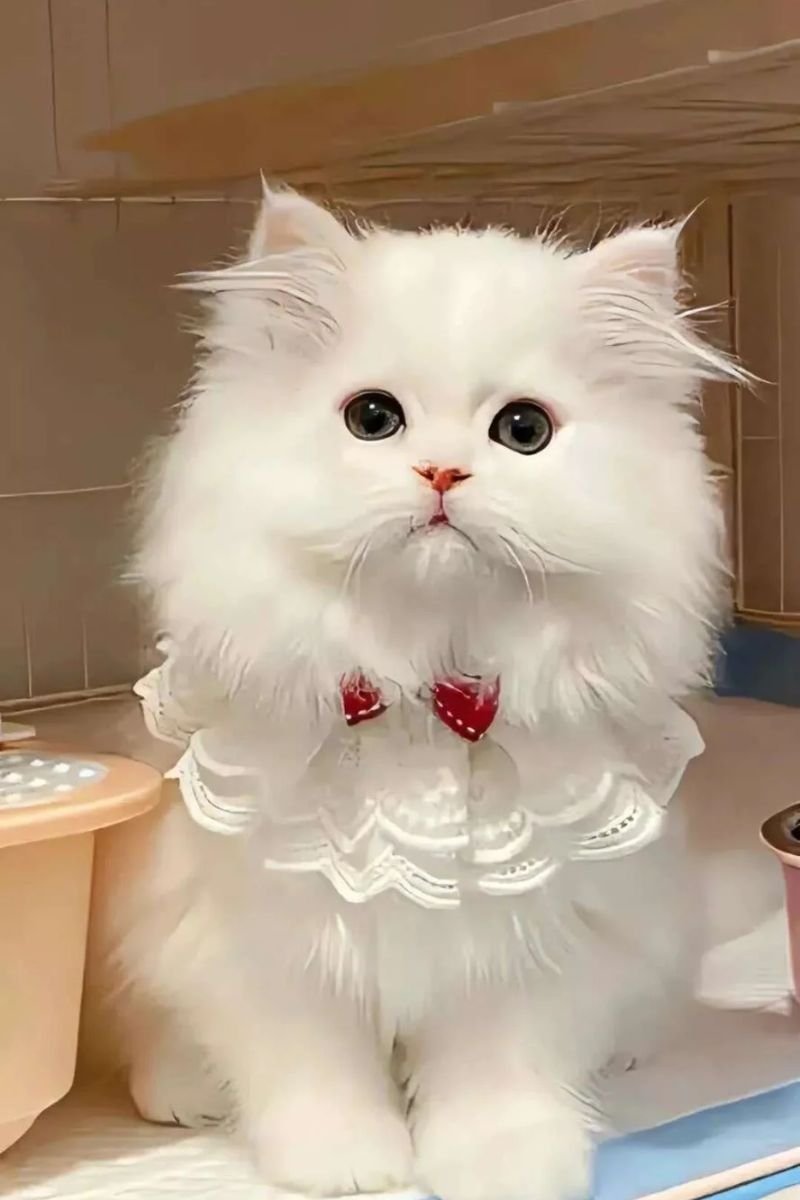 hình avata con mèo cute 3d