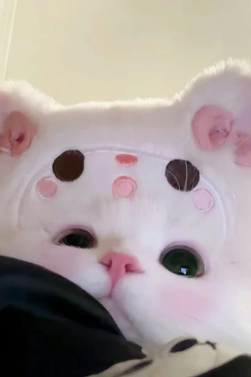 hình avata con mèo cute cực chất