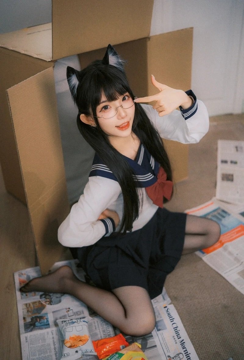ảnh cosplay mèo full hd