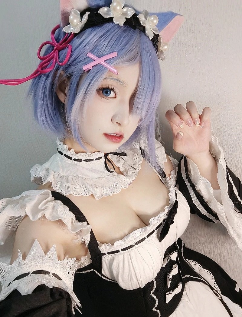ảnh cosplay mèo gợi cảm