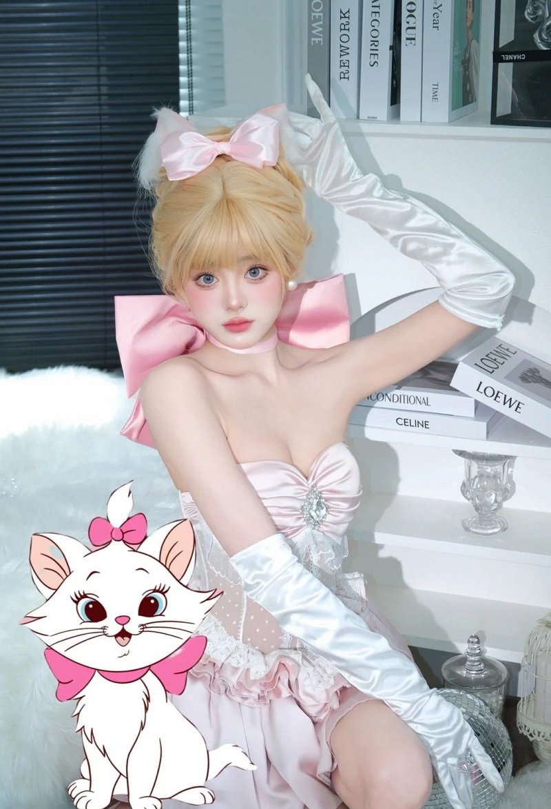bộ cosplay mèo