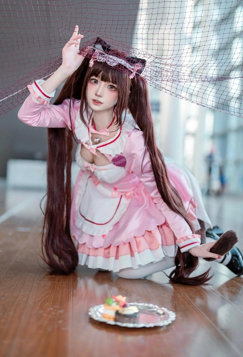 cosplay mèo anime