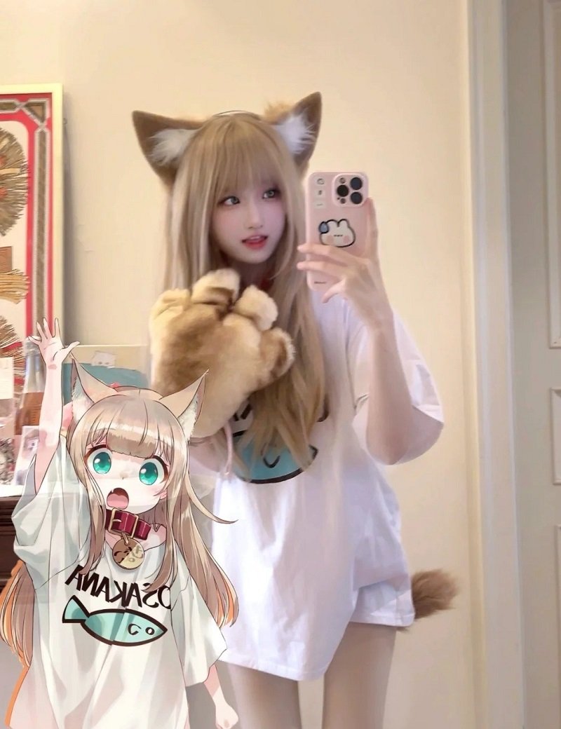 cosplay mèo hư hỏng