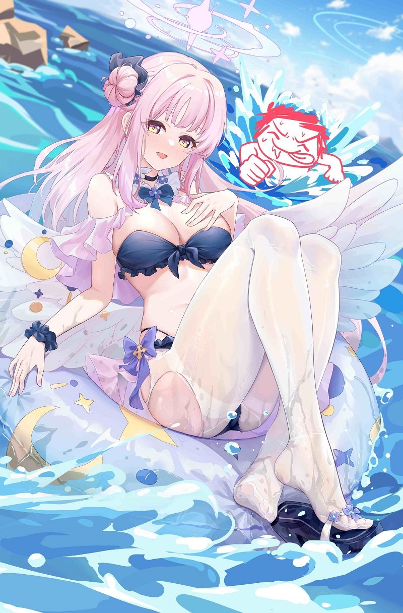 ảnh gái anime mặc bikini