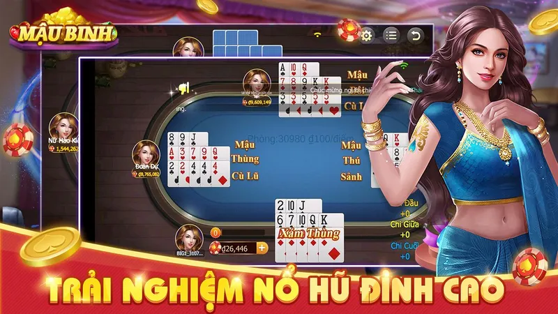  Sự kiện đua top Mậu Binh với phần thưởng khủng tại Hitclub.