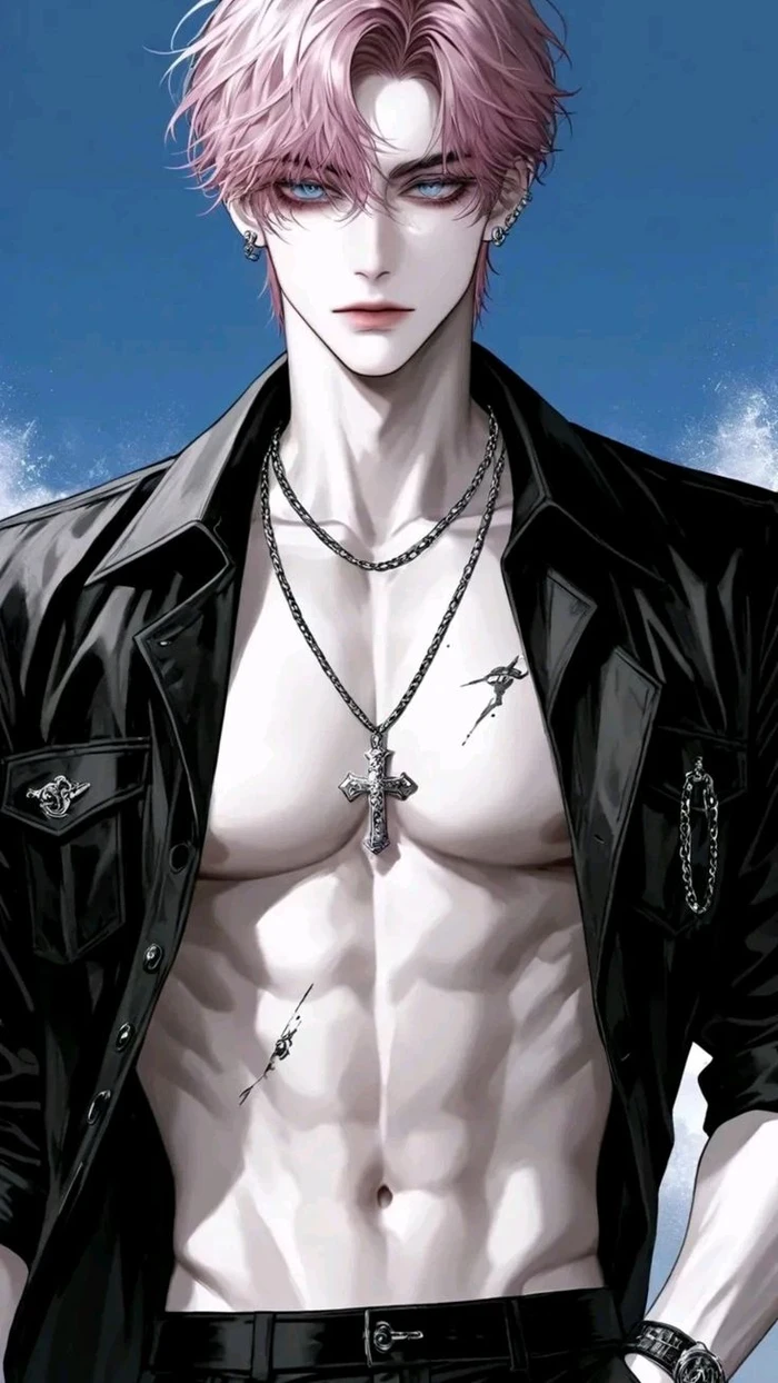 ảnh anime nam chính cơ bắp