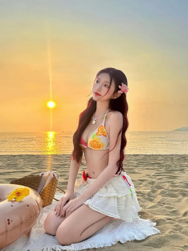 ảnh gái xinh cute mặc bikini