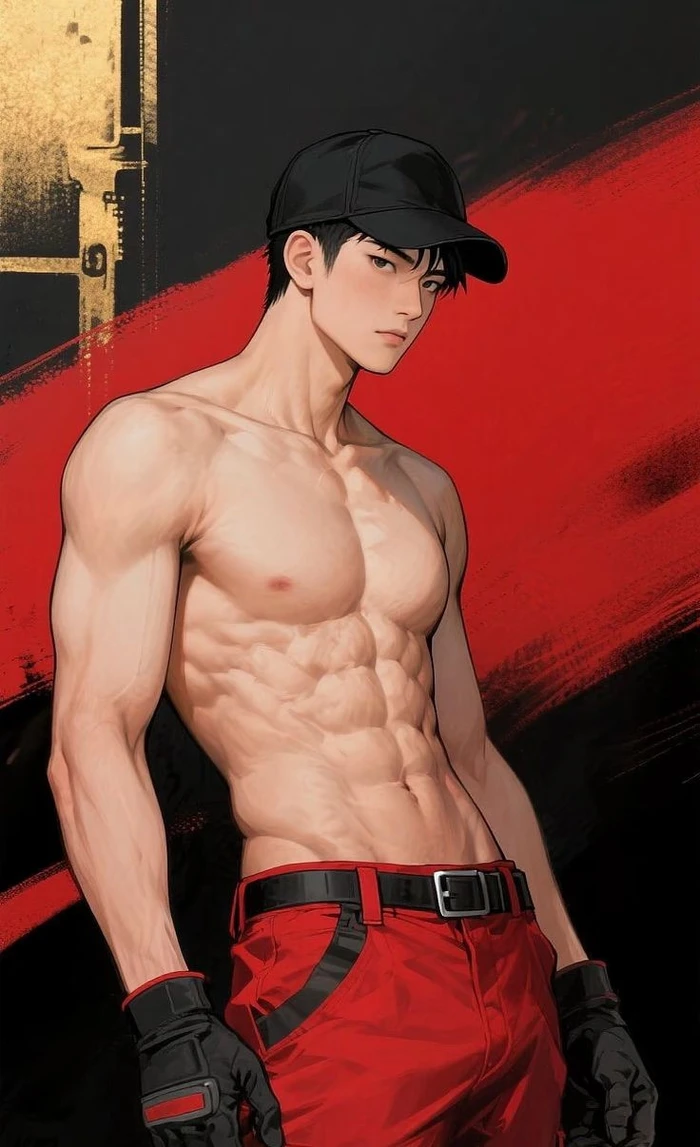 ảnh trai anime phong cách hành động