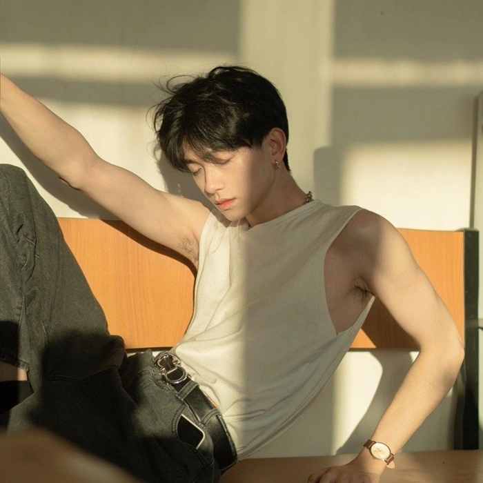 ảnh trai đẹp k9 mặc áo ba lỗ