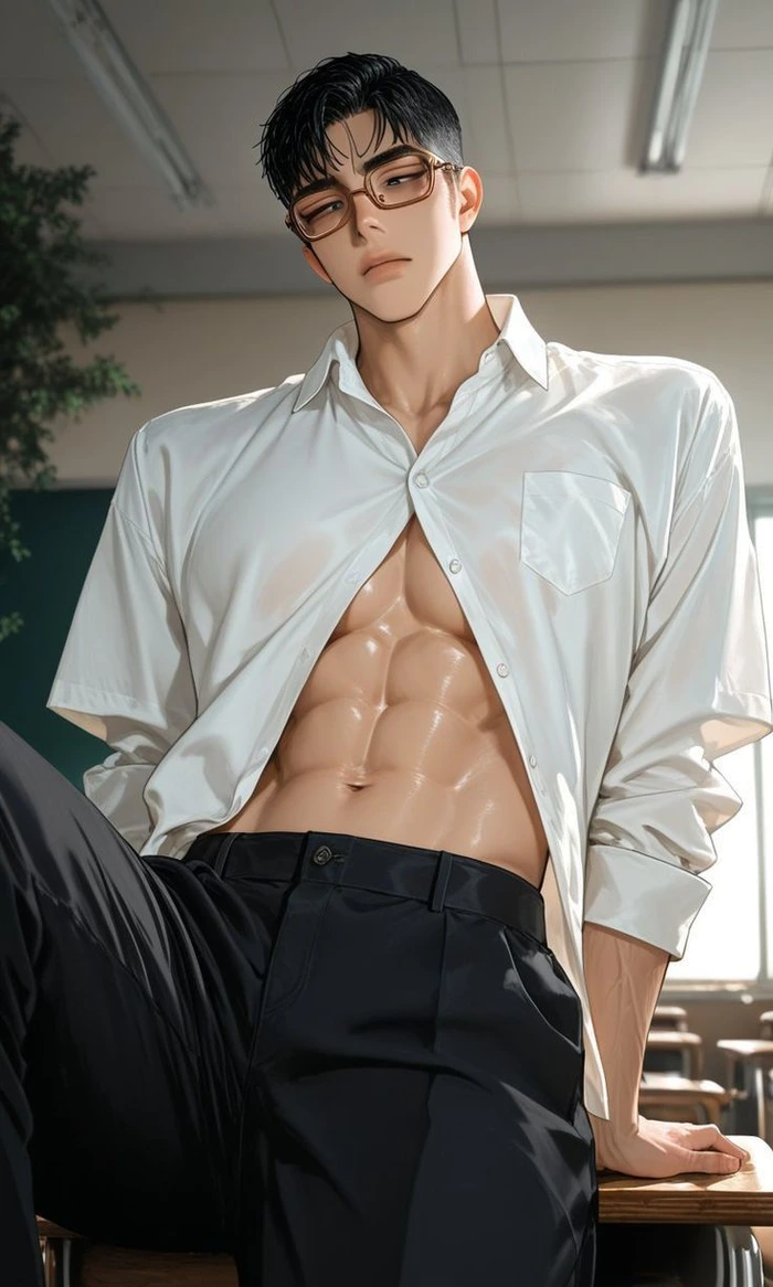 nhân vật anime mang vẻ đẹp nam tính