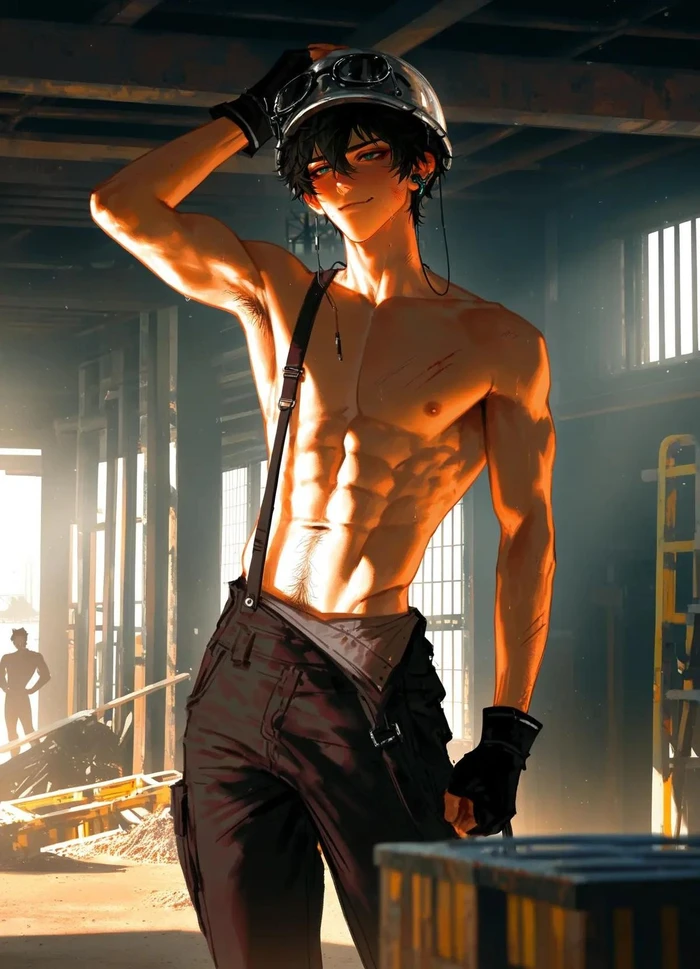 trai anime chiến binh