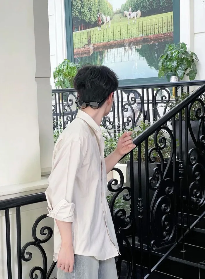 trai đẹp che mặt cực ngầu