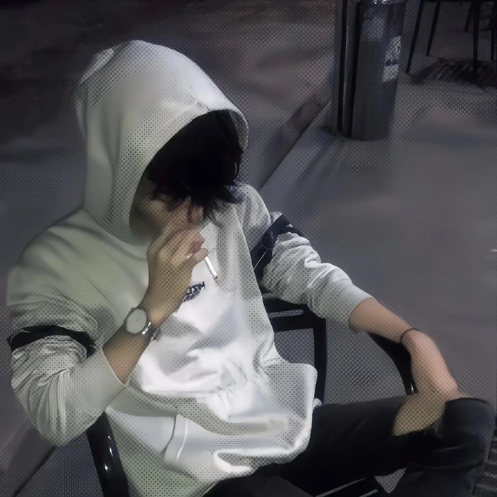 trai đẹp che mặt nghệ thuật