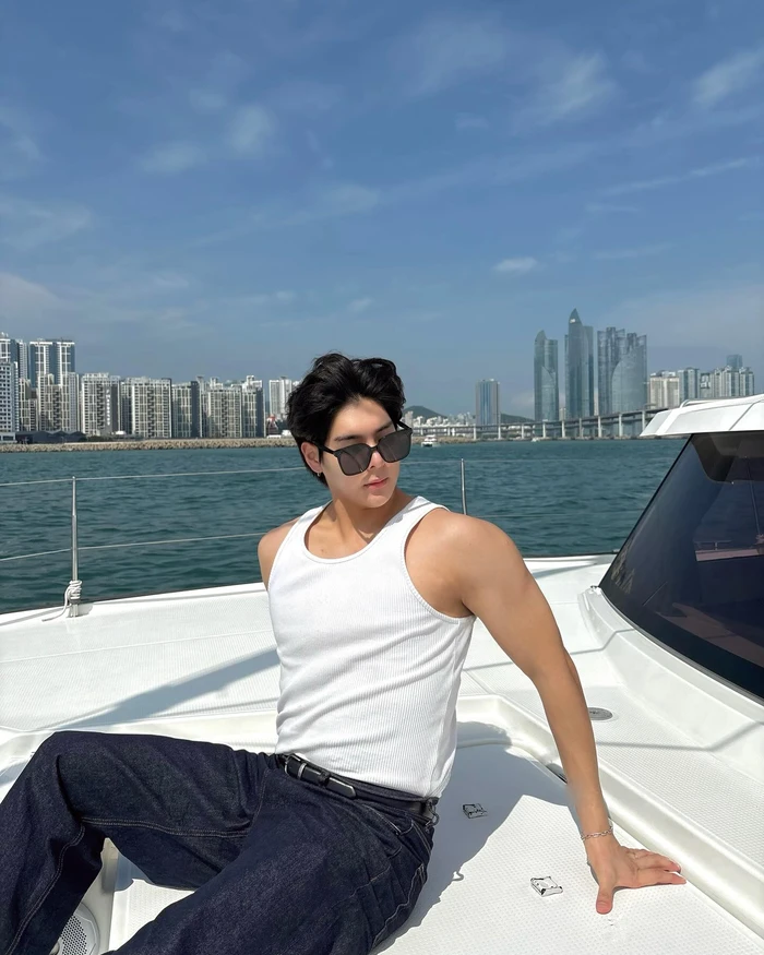 trai dep han trong anh chan dung