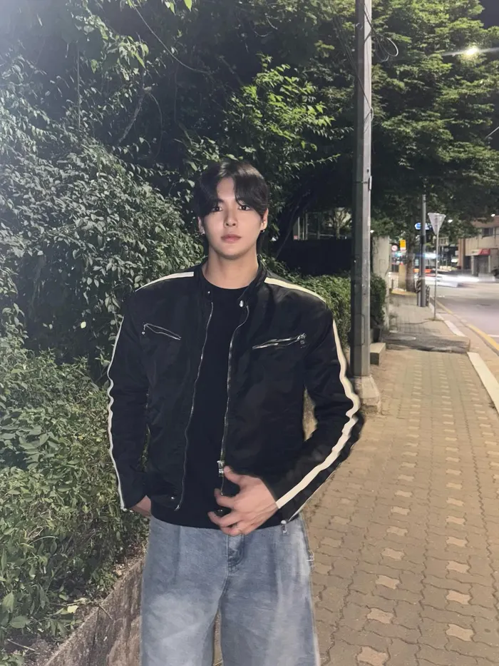 trai dep han voi toc ngan