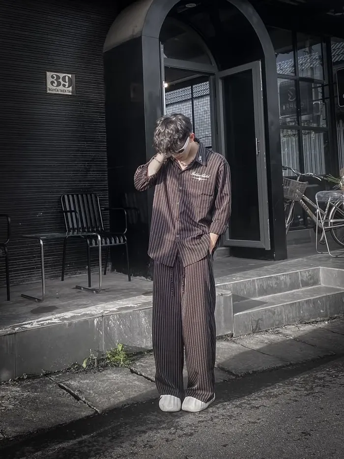 trai đẹp ngầu che mặt