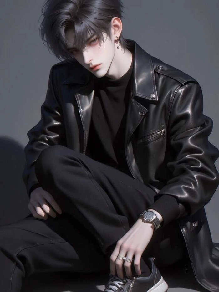 trai đẹp tóc đen