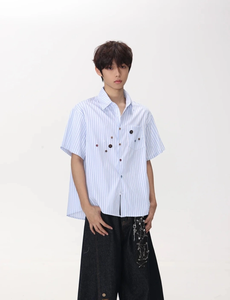 trai đẹp trung quốc mặc sơmi