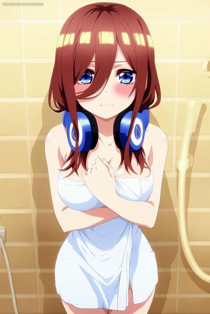 Hình nakano miku hentai mang phong cách riêng biệt