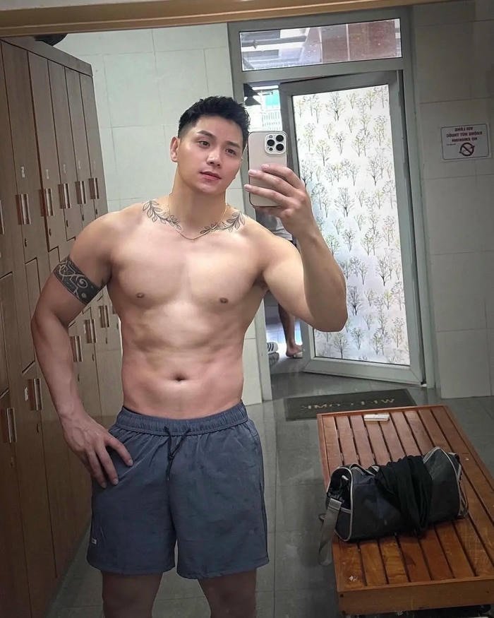 ảnh trai 6 múi phong cách