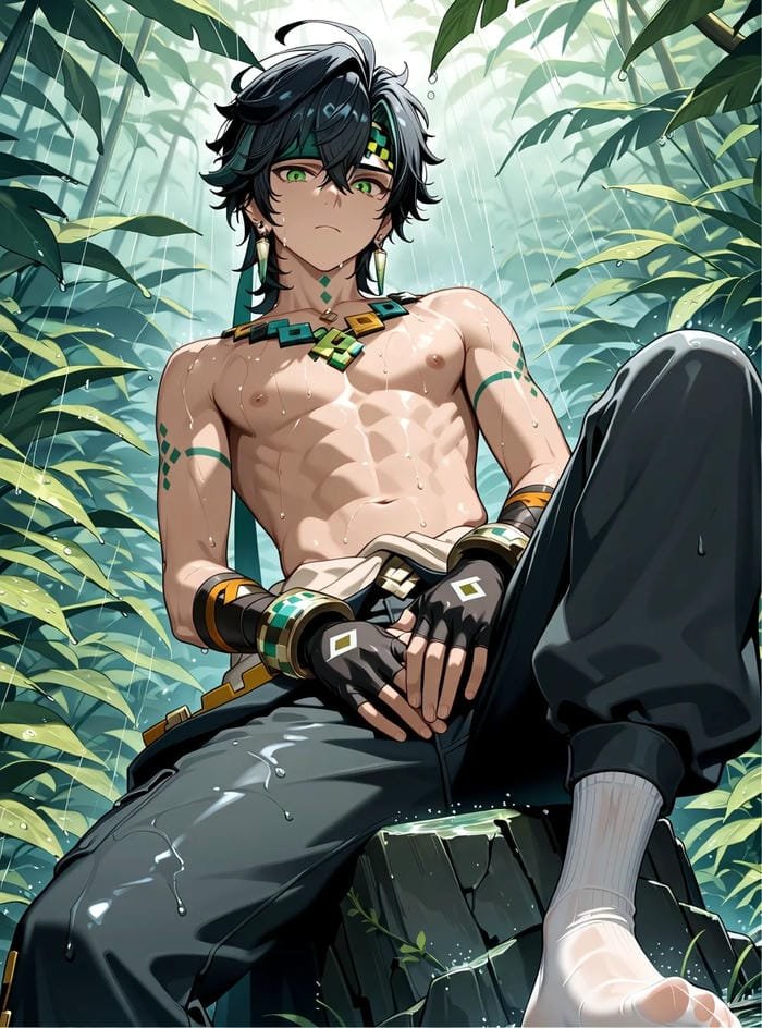 ảnh trai đẹp anime cơ bắp