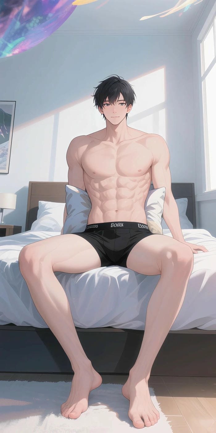 chân dung trai đẹp anime 6 múi