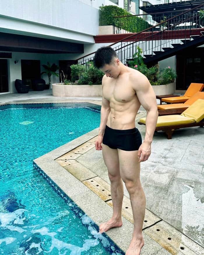 trai 6 múi đẹp phong cách