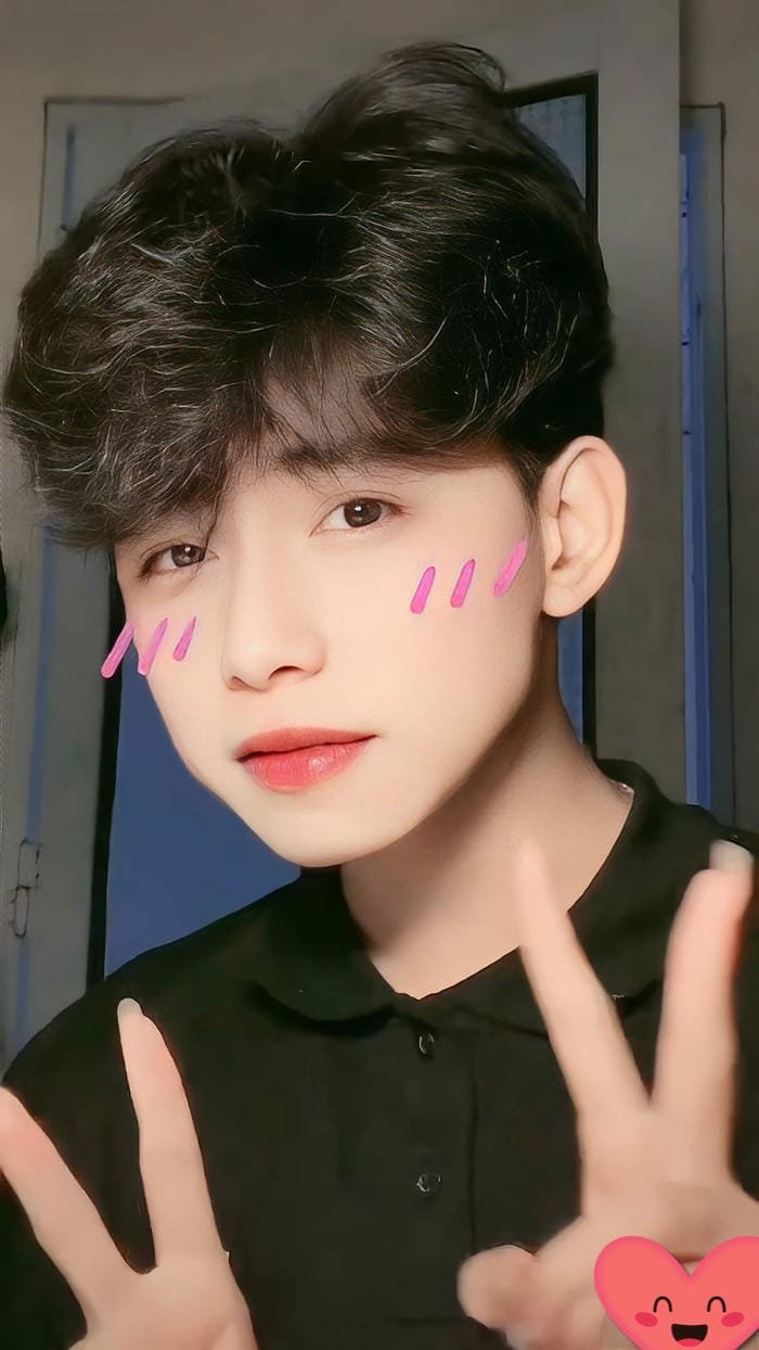 trai đẹp ảnh filter nghệ thuật