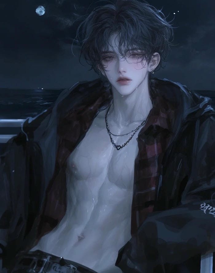 trai đẹp anime 6 múi có sức mạnh