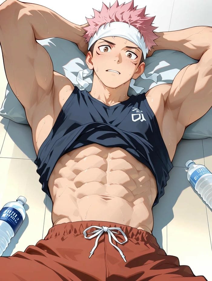 trai đẹp anime 6 múi ngầu