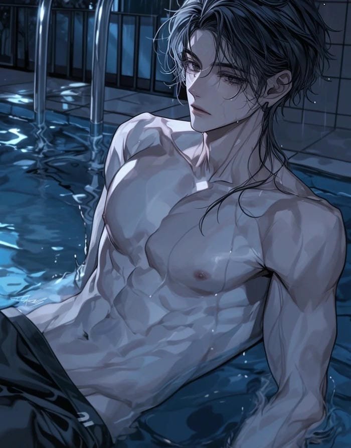 trai đẹp anime 6 múi quyến rũ