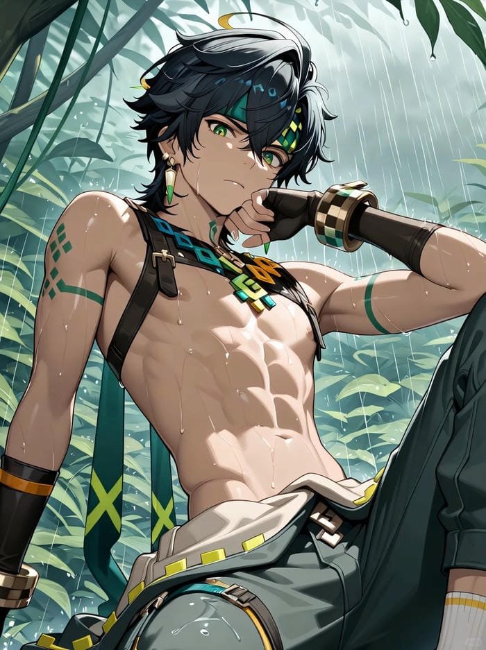 trai đẹp anime sáu múi