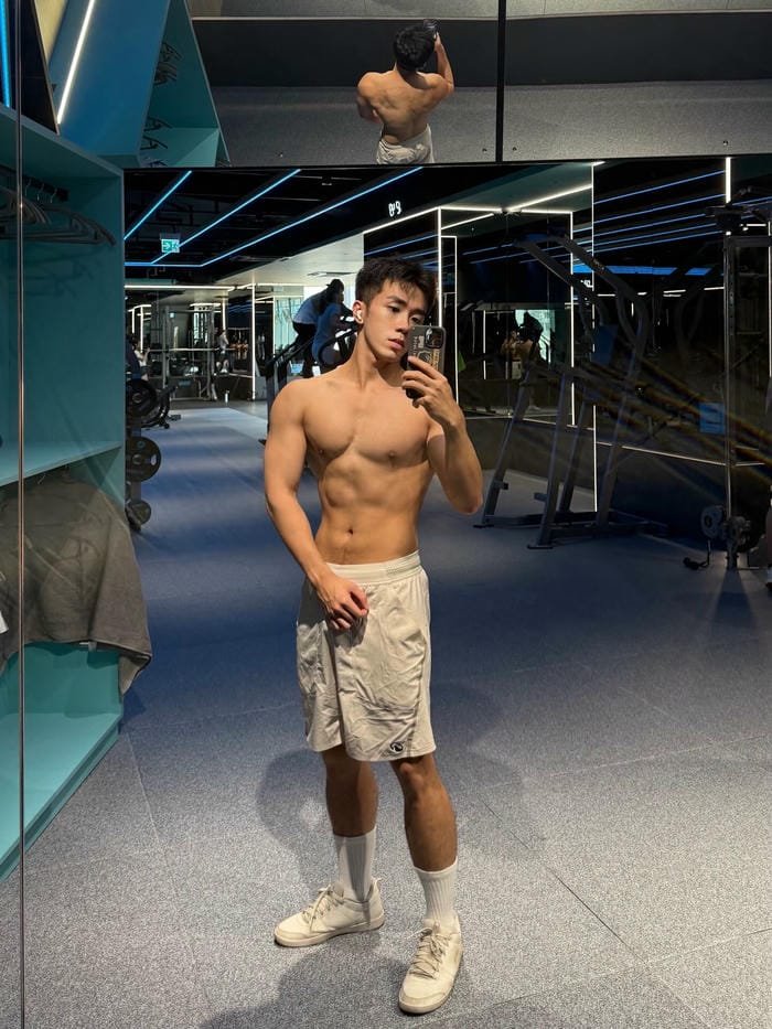 trai dep body chuan 6 mui