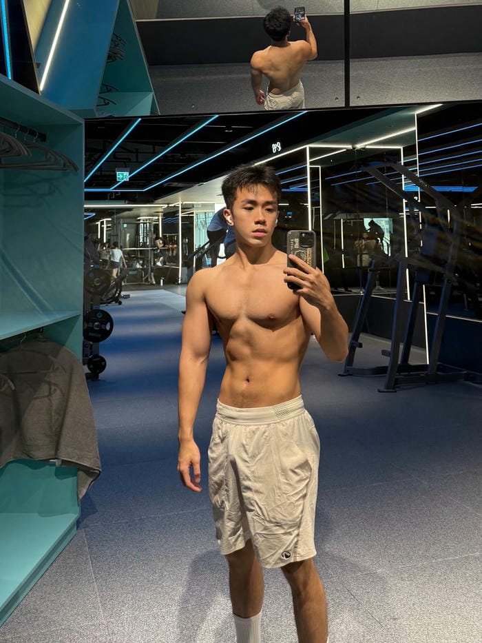 trai dep fitness 6 mui